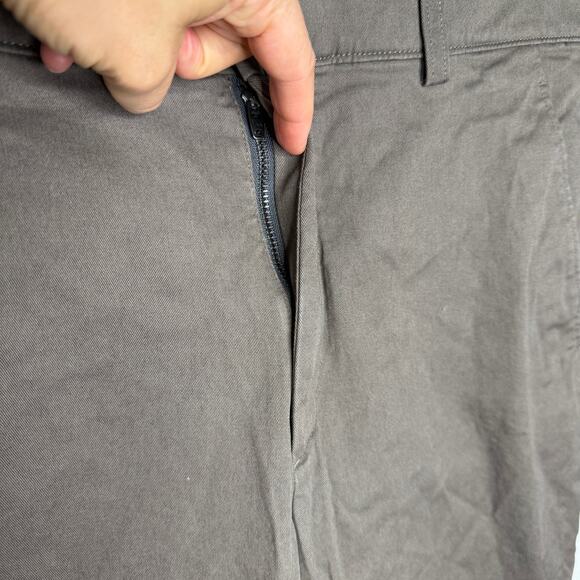 Theory Sharp Twill Cotton Straight-Leg Pant Mens 31x31 - Picture 4 of 9